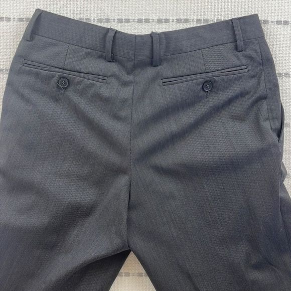 Jos A Bank Mens 3 Piece Suit Jacket Blazer Wool 38SH Pants 32SH Waistcoat Gray - Picture 16 of 16